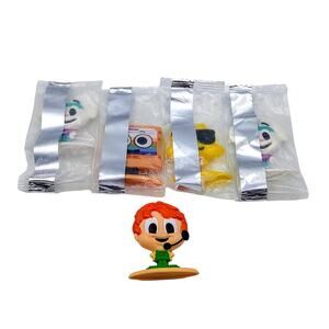 General Mills CEREAL SQUAD Mini Character Figures Lot of 5 Trix Rabbit CT Crunch